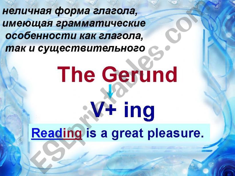 Gerund powerpoint