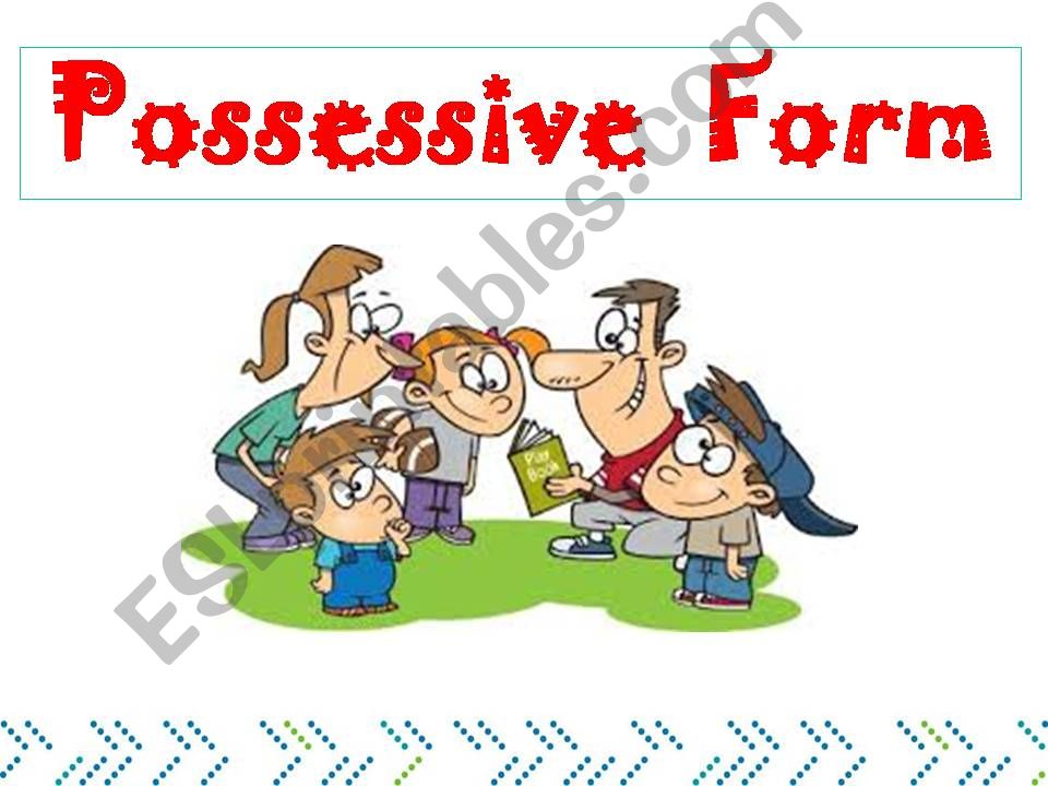 POSSESSIVES powerpoint