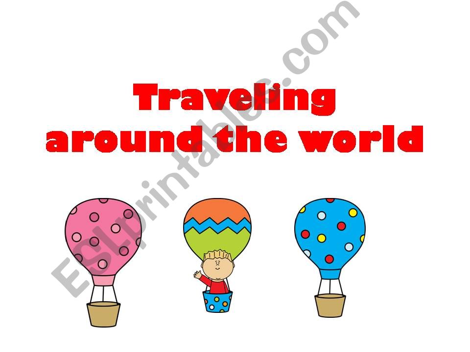 Traveling questions powerpoint