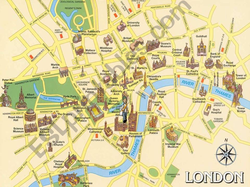 London. Buckingham Palace powerpoint