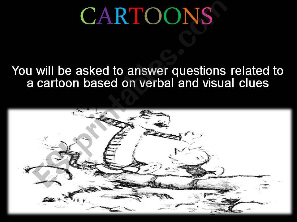 Short analysis on cartoons powerpoint
