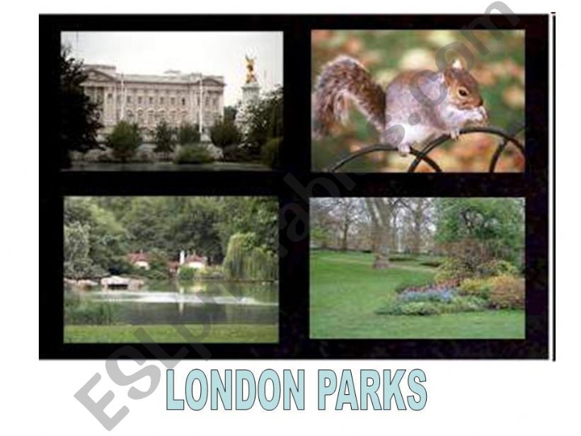 LONDON PARKS powerpoint