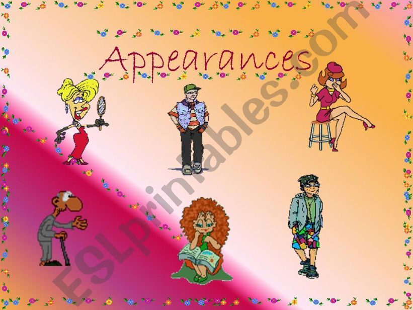 Appearances powerpoint