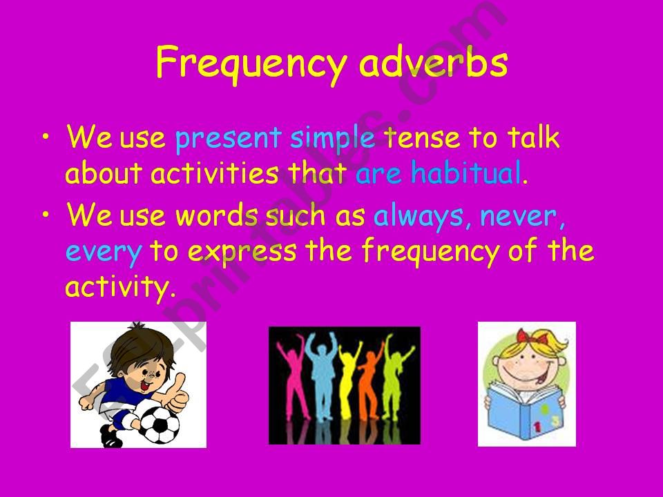 frequency adverbs powerpoint