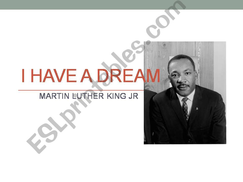 Martin Luther King Jr powerpoint