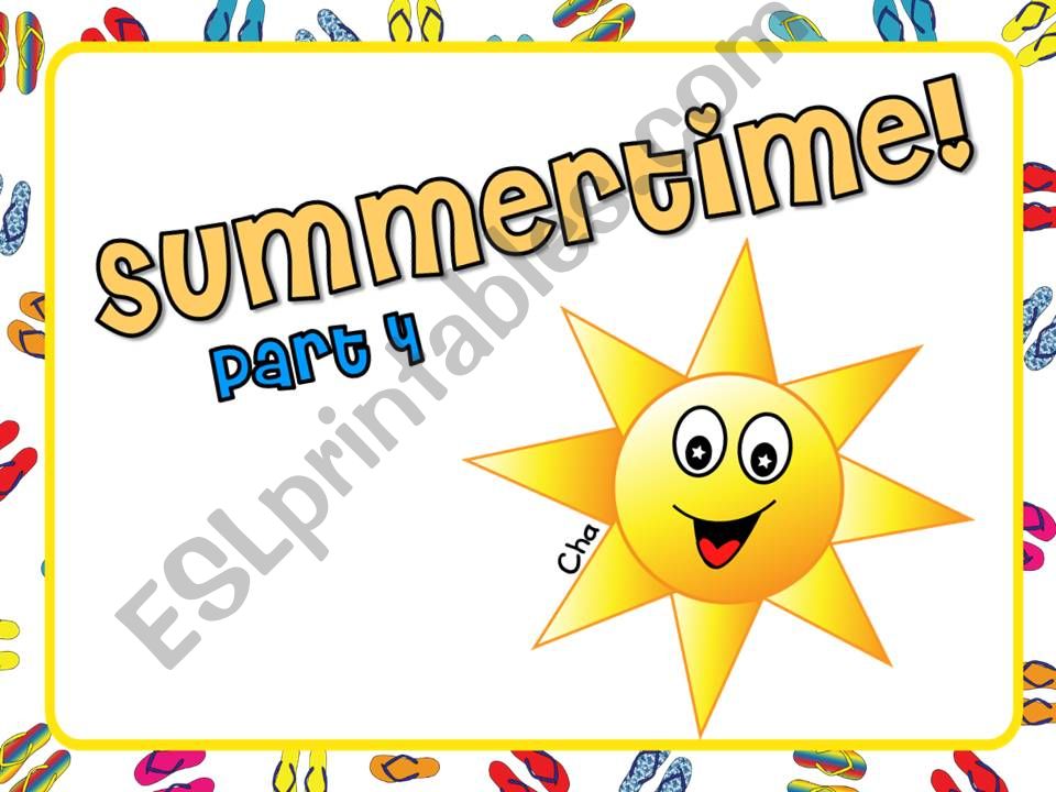 Summertime (4-4) powerpoint