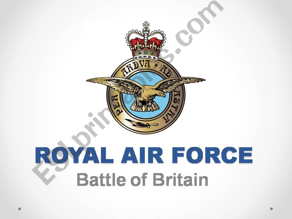 The RAF and the Battle of England