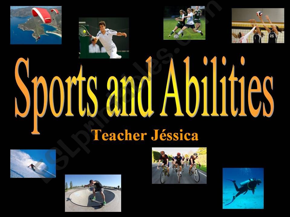 SPORTS AND ABILITIES- CAN powerpoint
