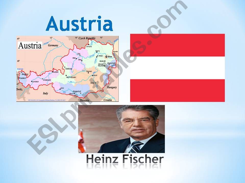 Things on  Austria powerpoint