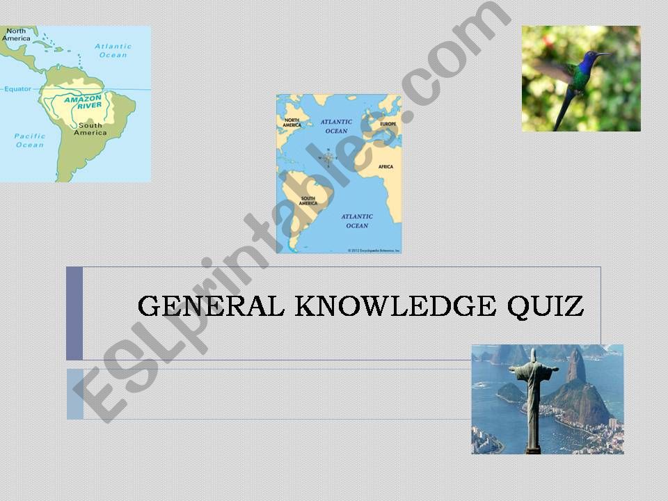 general knowledge quiz - dimensions and large numbers