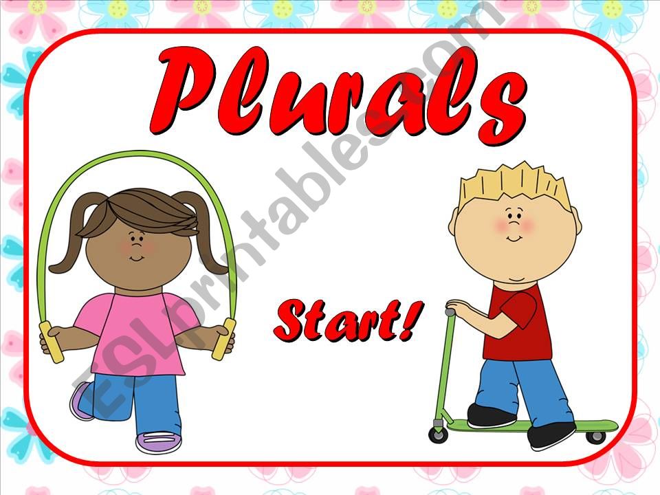 Plurals Animated Game powerpoint
