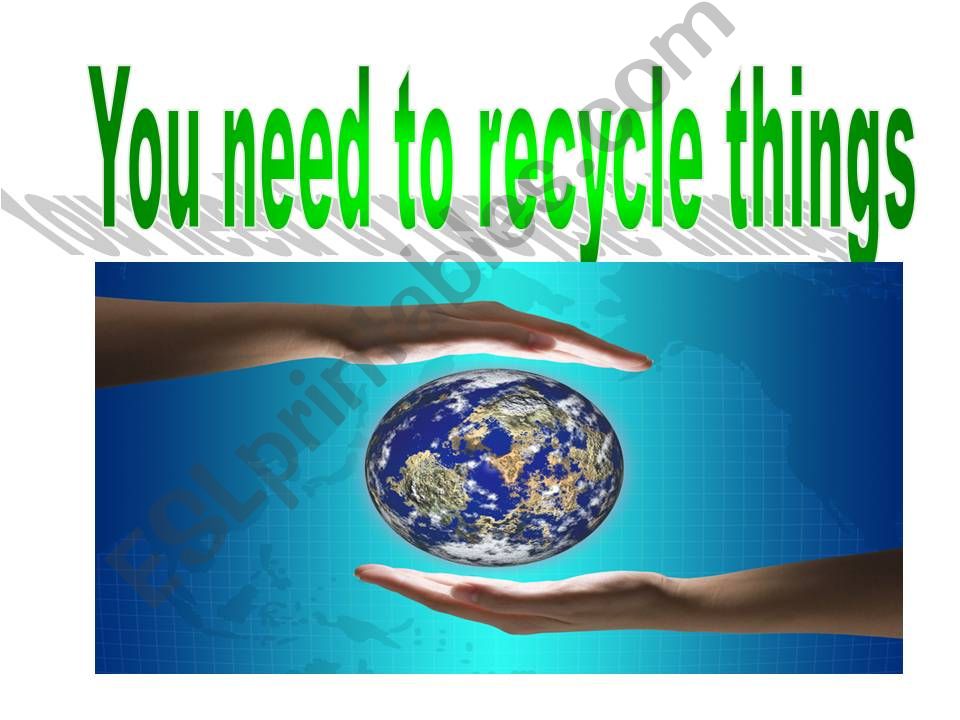 Recycle powerpoint