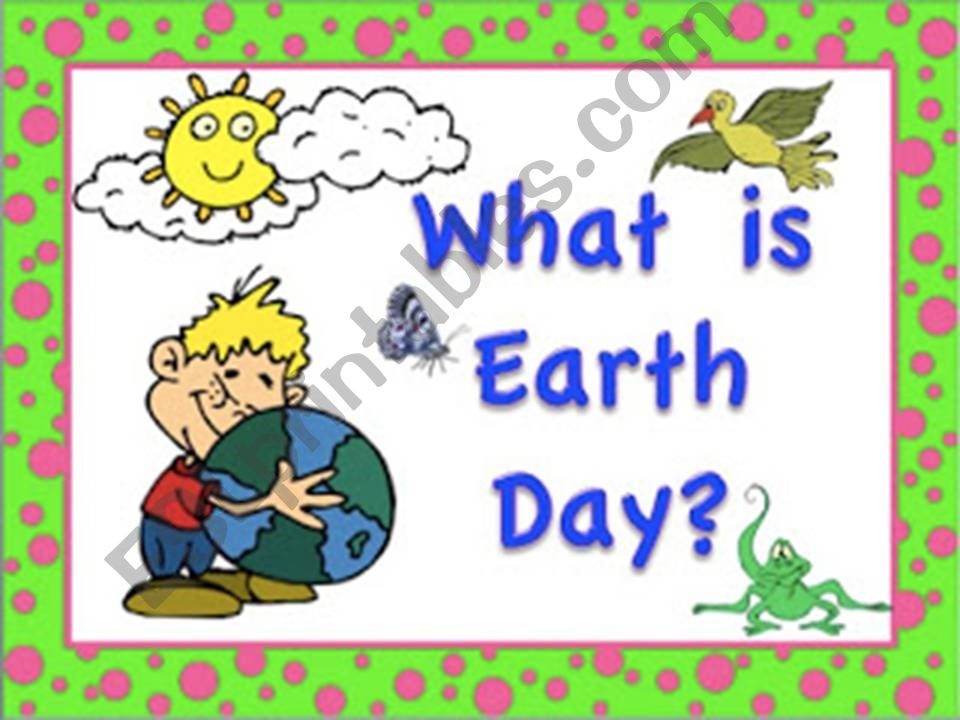 Earth Day presentation powerpoint