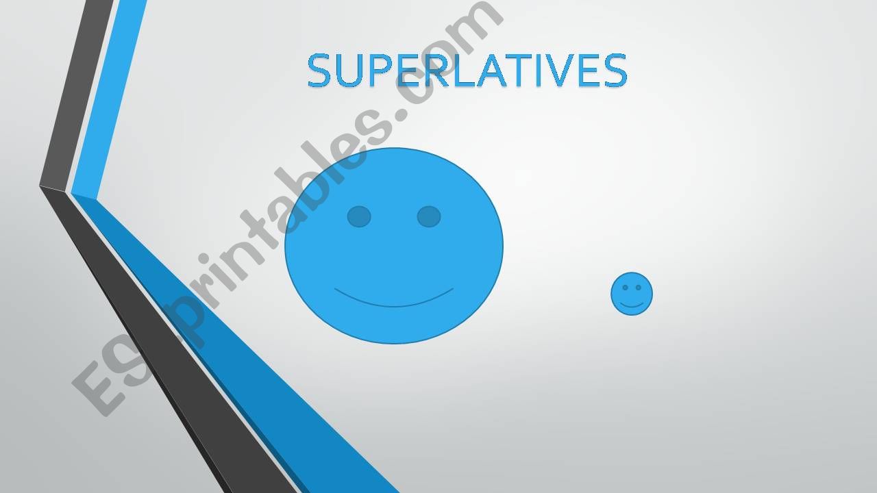 SUPERLATIVES!!! powerpoint