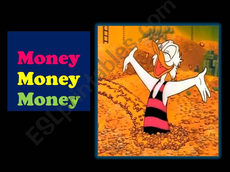 Money- Riddle, Idioms and Slang 