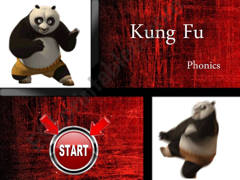 Kung Fu Phonics - The perfect game for any phonics lesson!