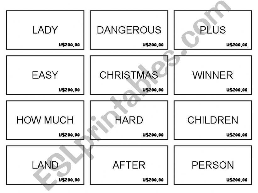 money words level 2 part 3 powerpoint