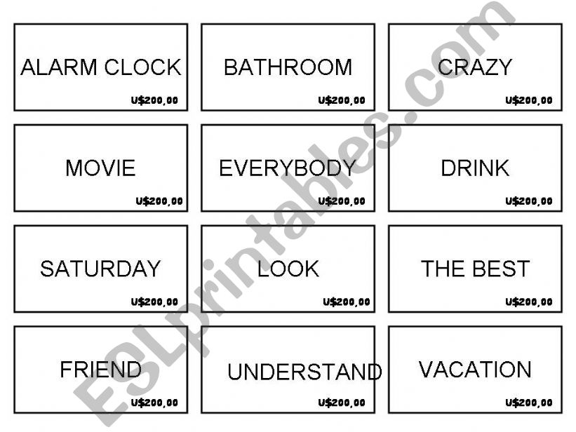 money words level 2 part 4 powerpoint