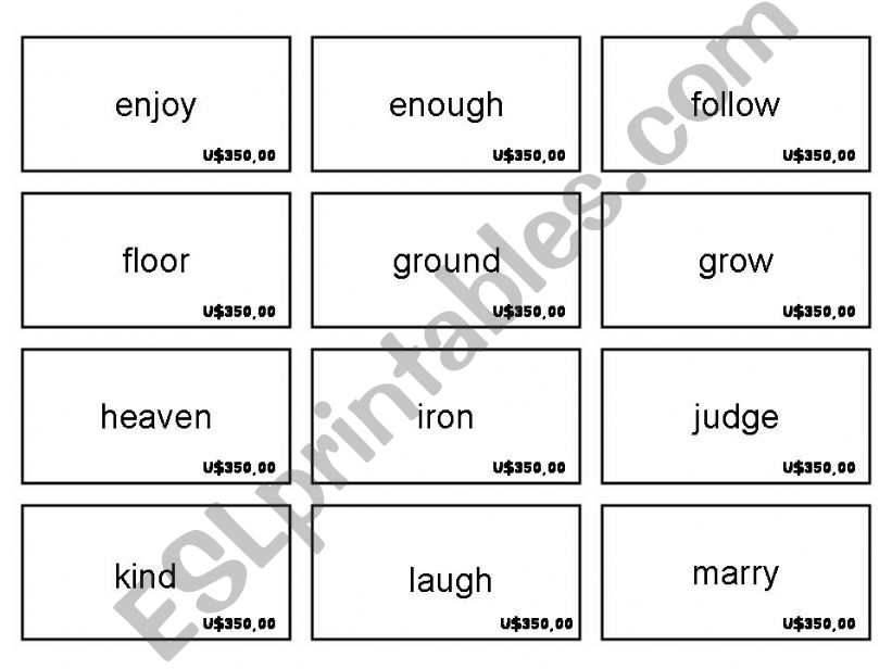 money words level 3 powerpoint