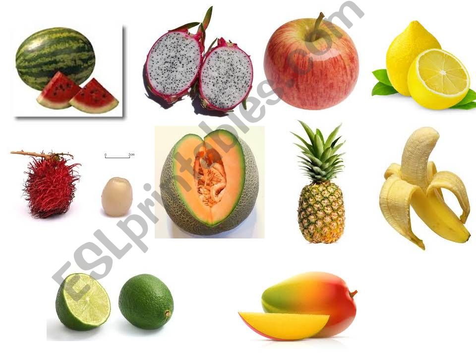 Fruits powerpoint
