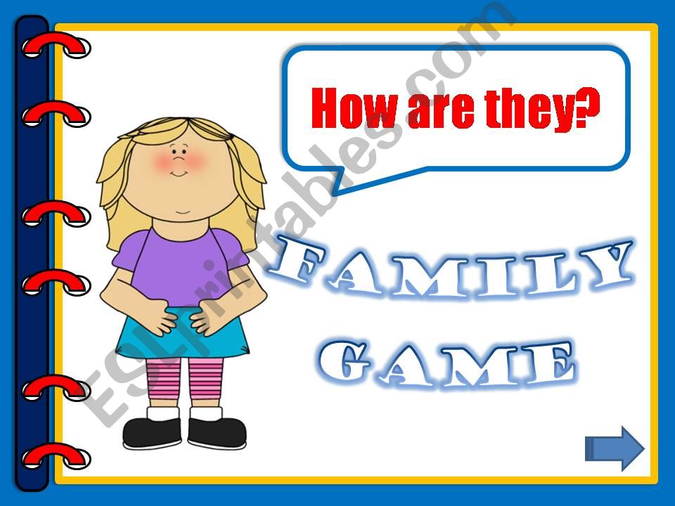 Family - how are they? powerpoint
