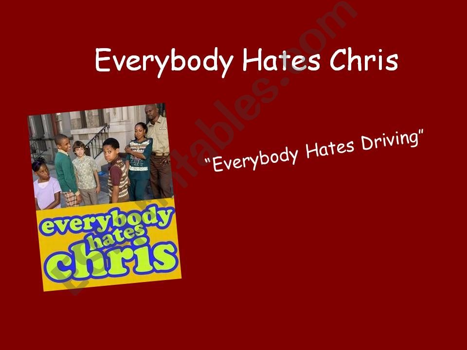 Everybody Hates Driving - Everybody Hates Chris episode