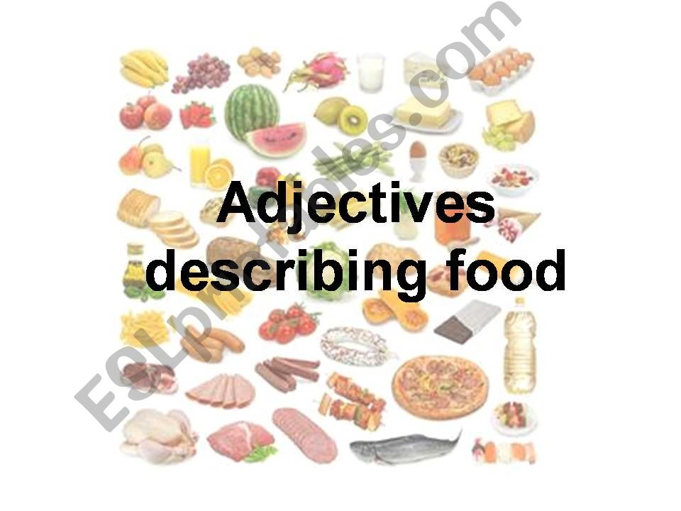 adjectives powerpoint