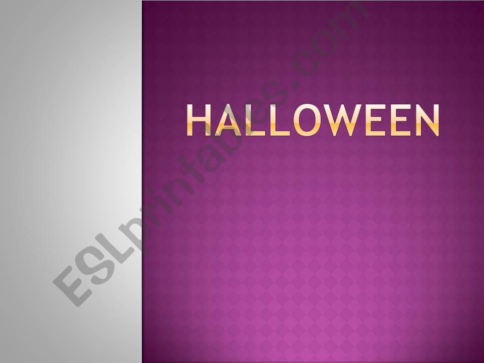 Halloween presentation powerpoint