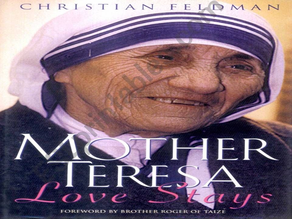 Mother Teresa powerpoint