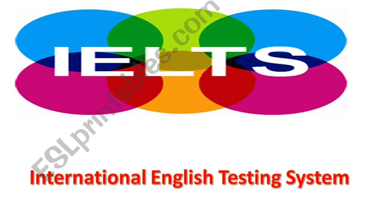 introduction to ielts powerpoint