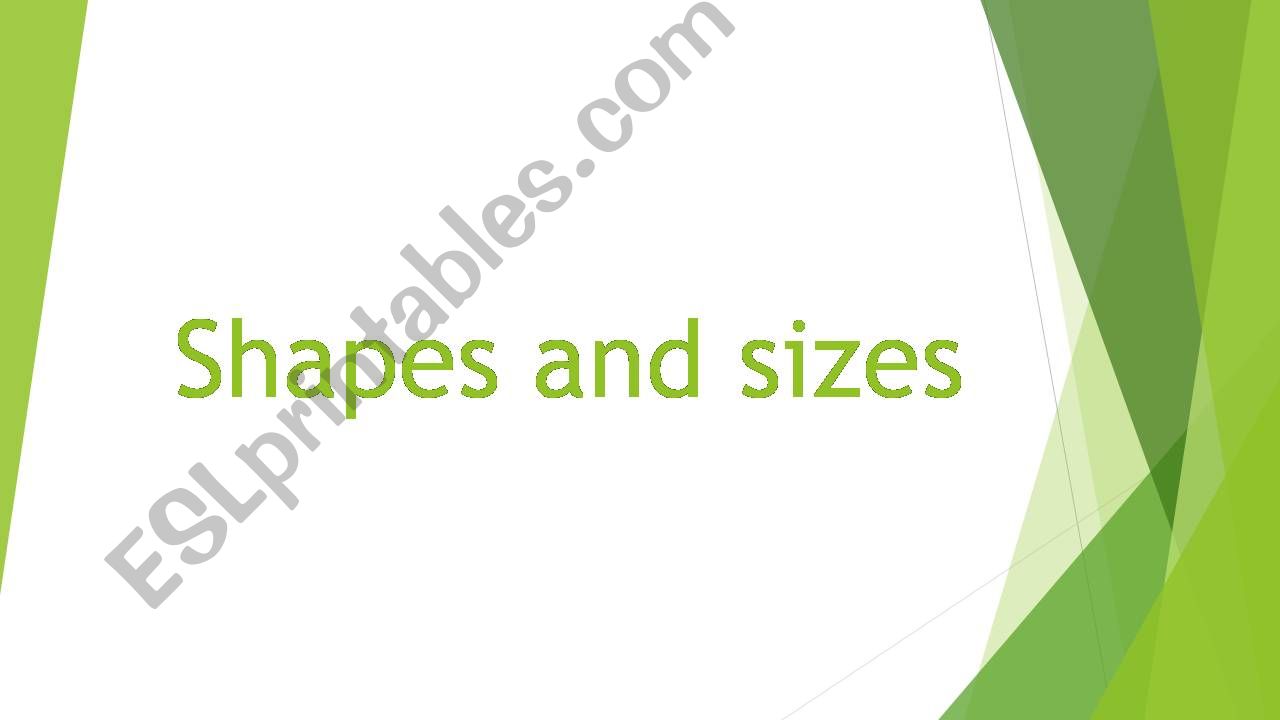 Shapes powerpoint