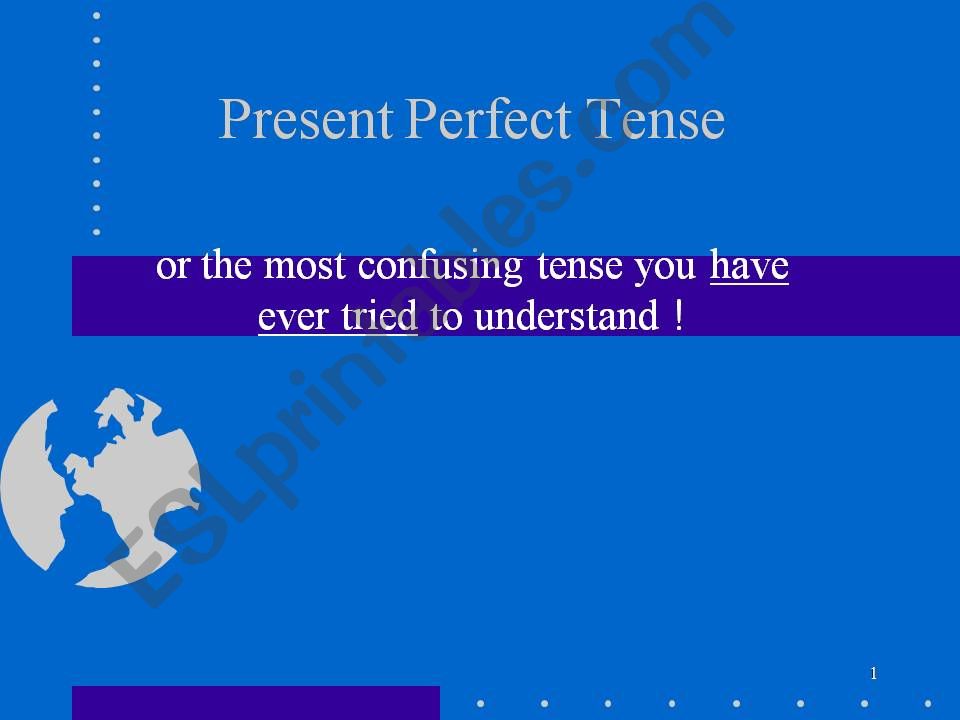 present perfect powerpoint