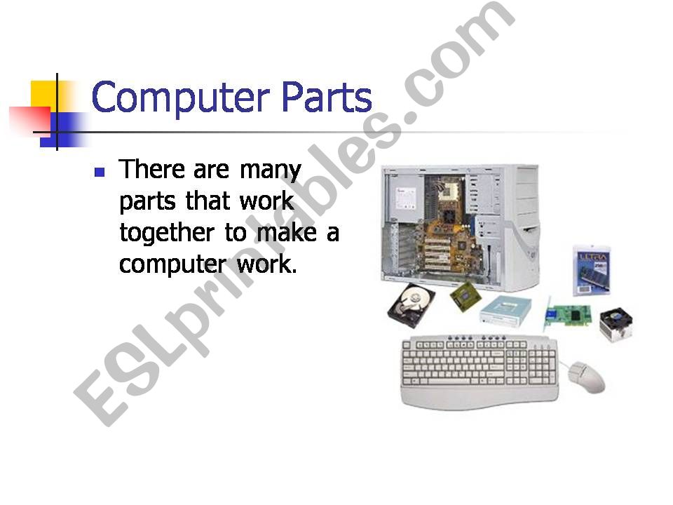 computer parts powerpoint