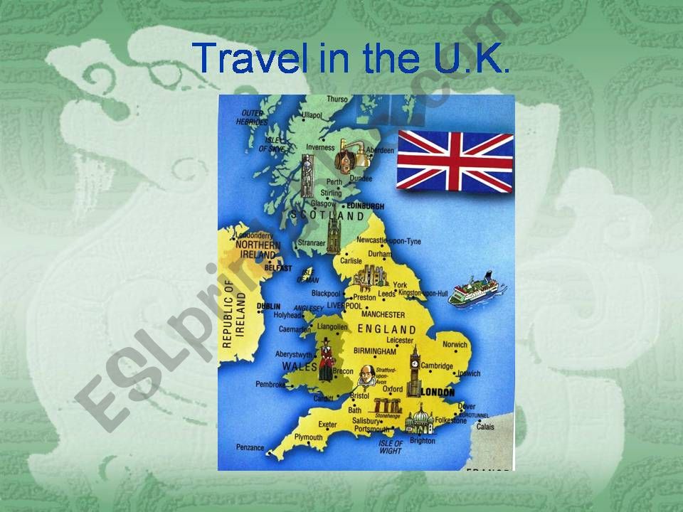 Travel in the UK powerpoint