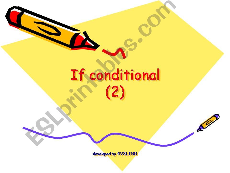 if clause type 2 powerpoint