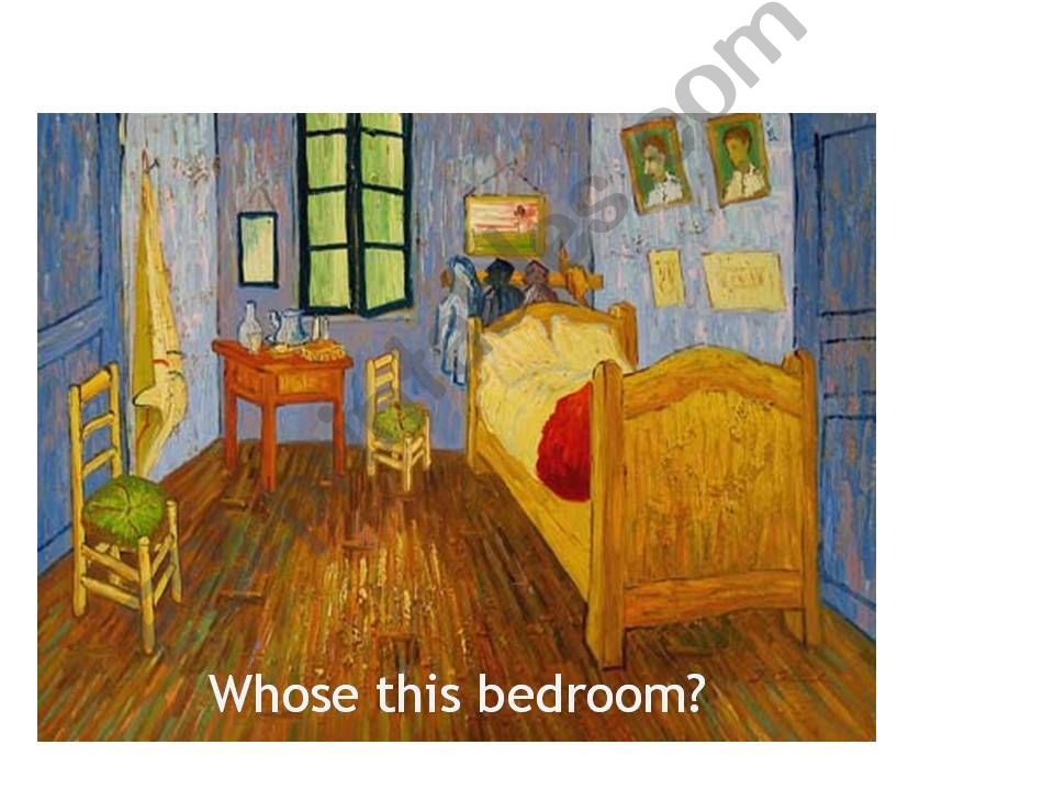 Van Goghs bedroom powerpoint