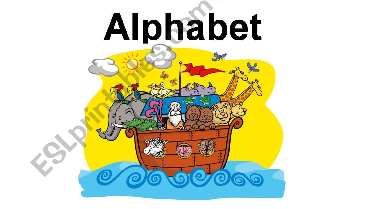 Alphabet with Animals powerpoint