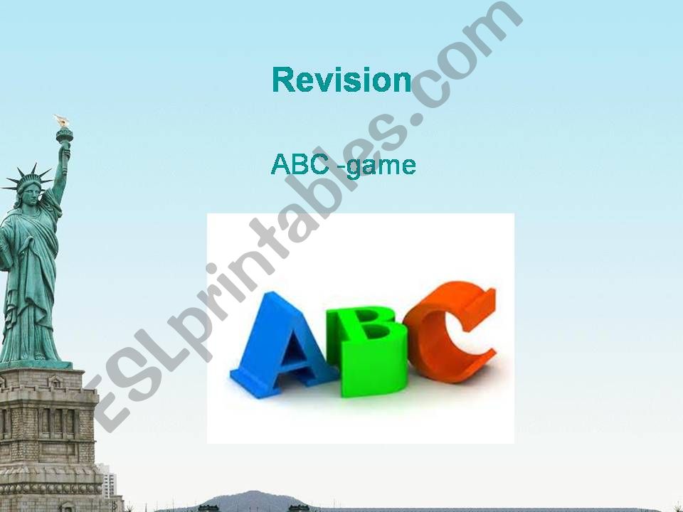 ABC game powerpoint