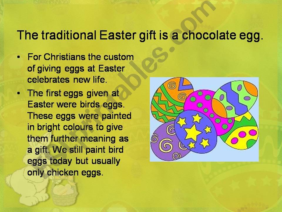 Easter in the UK-PART 4 powerpoint