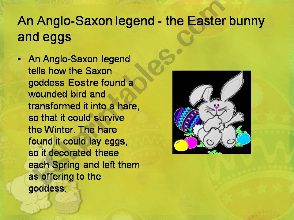 Easter in the UK-part 5 powerpoint