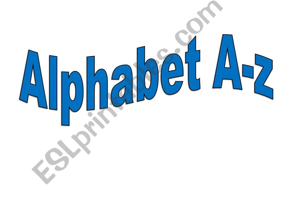  Beginner Alphabet powerpoint