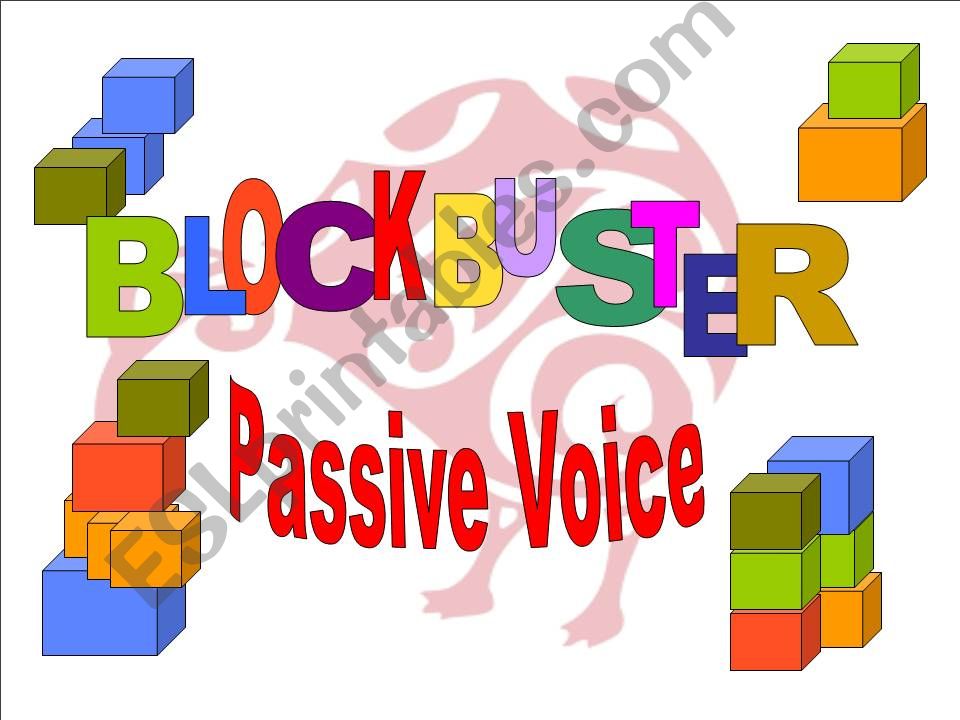 Blockbuster - Passive Voice - New Zealand