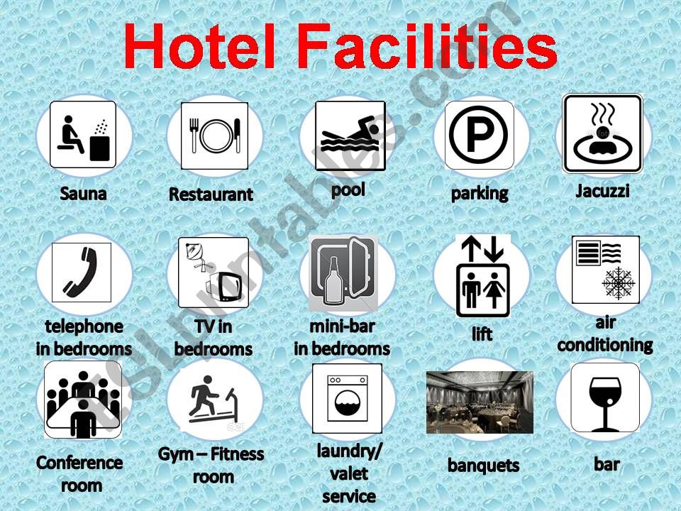 Hotel Symbols powerpoint