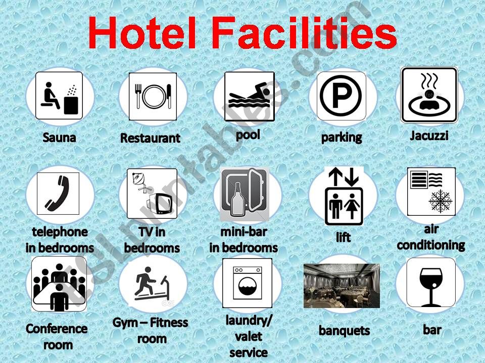 Hotel Symbols powerpoint