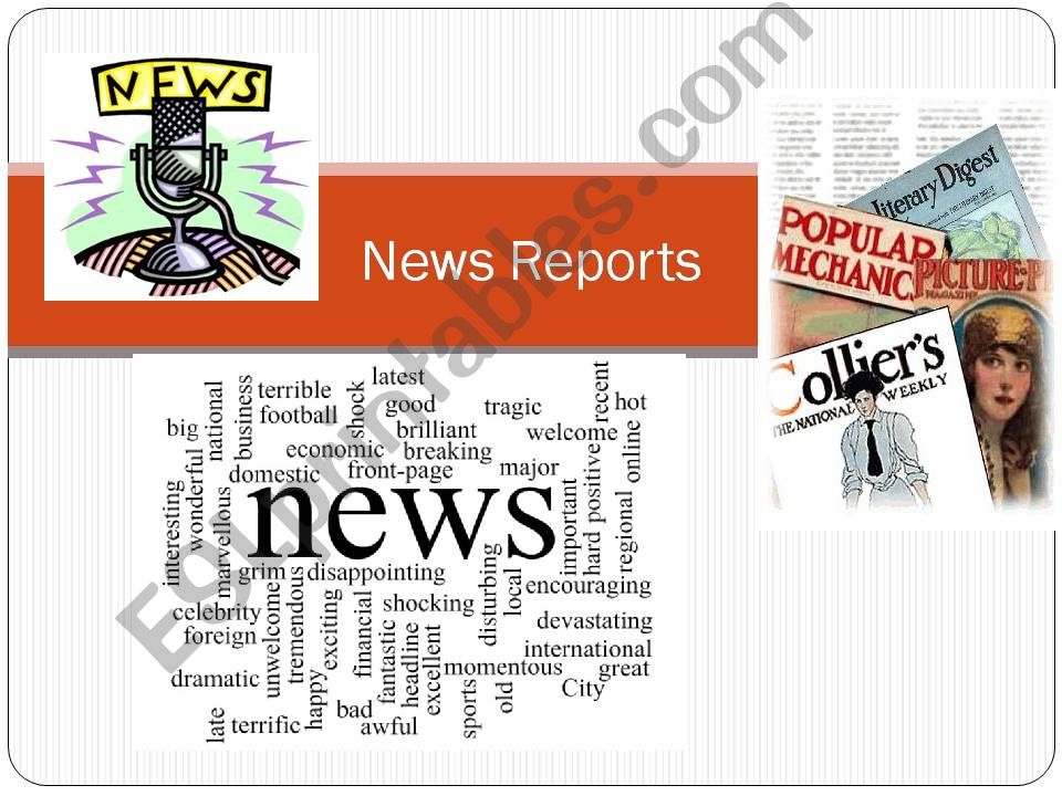 News Reports powerpoint