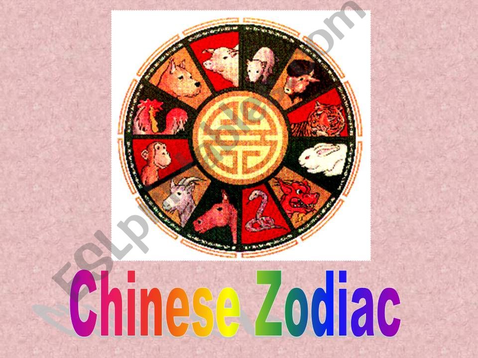 Chinese Zodiac powerpoint