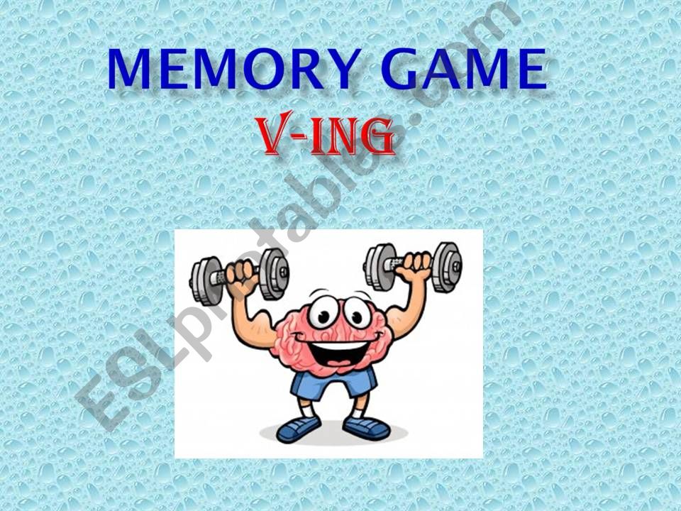 memory game for pets powerpoint