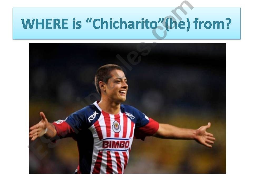 WHERE AM I FROM? powerpoint