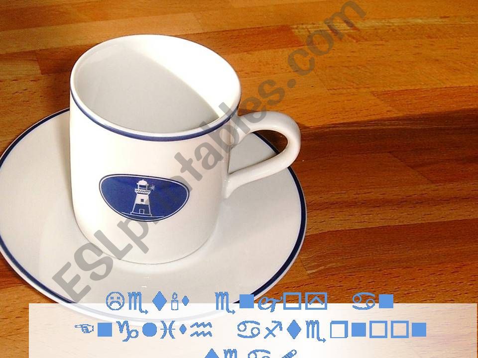 Afternoon Tea powerpoint