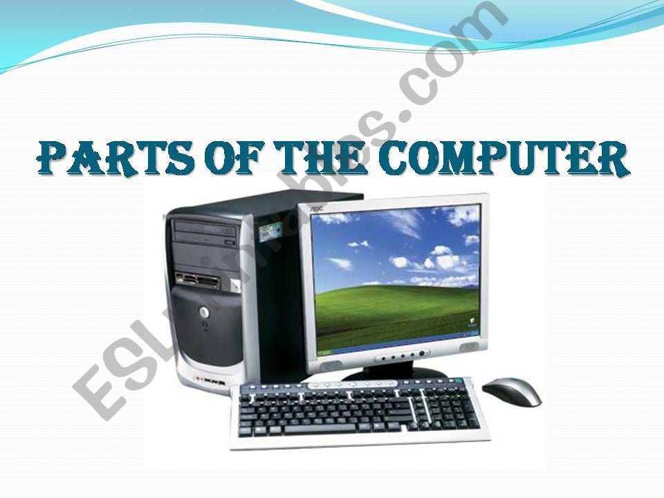 Parts of the computer powerpoint